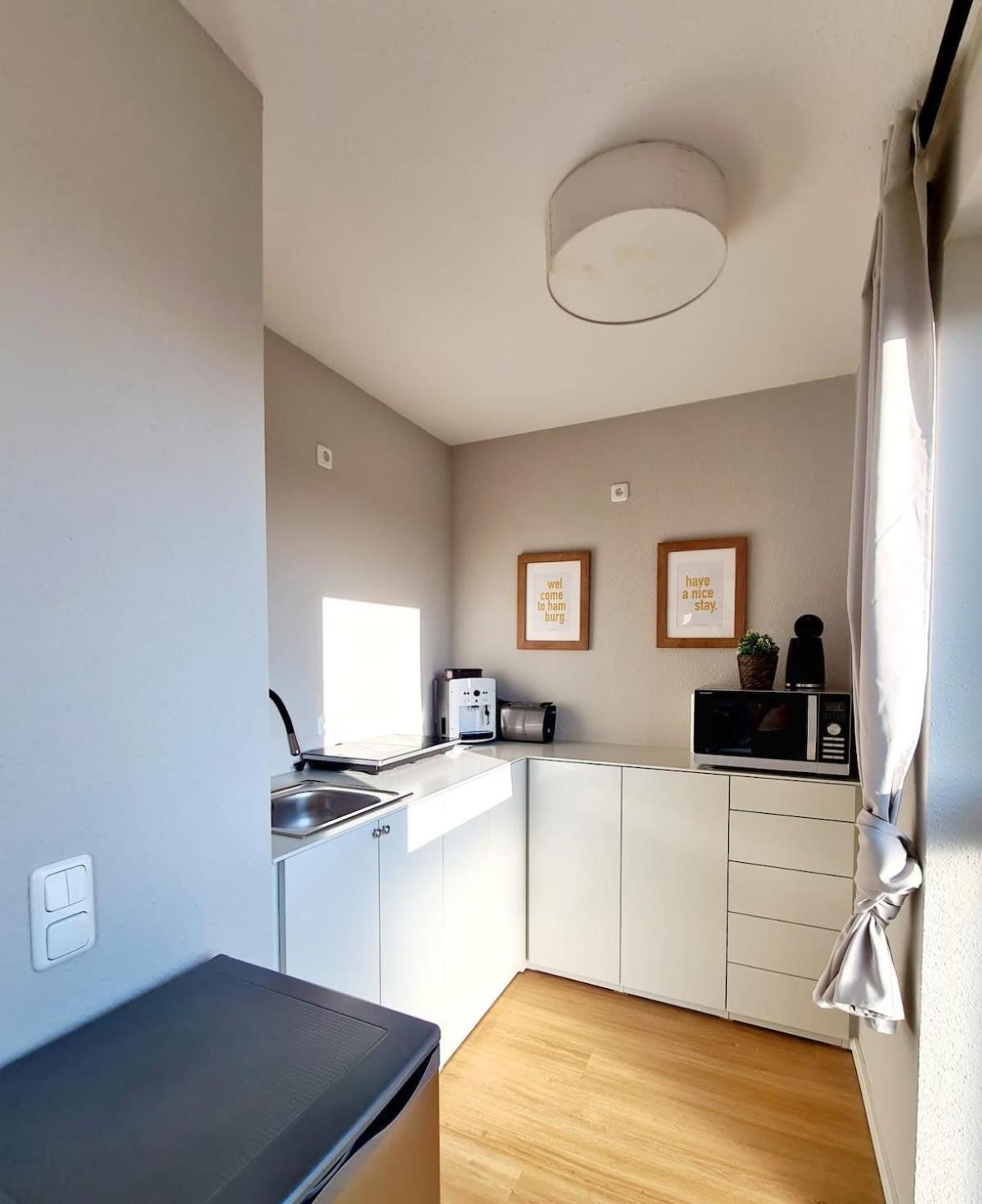 Urban Living - Top Floor Apartment Hamburg Luaran gambar